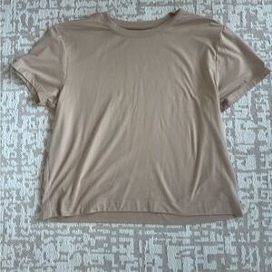 Alpine Design Tan Fitted Short Sleeve T-Shirt